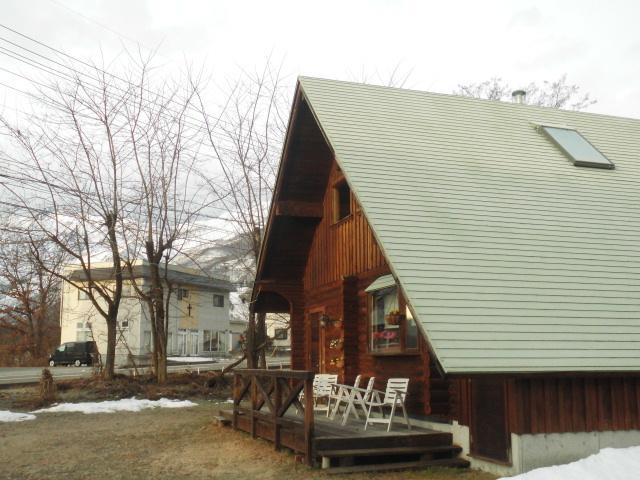 האקובה Log Cottage Villa Happo מראה חיצוני תמונה