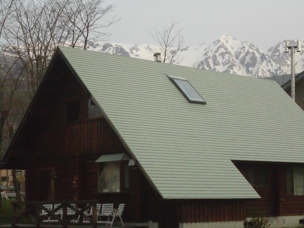 האקובה Log Cottage Villa Happo מראה חיצוני תמונה